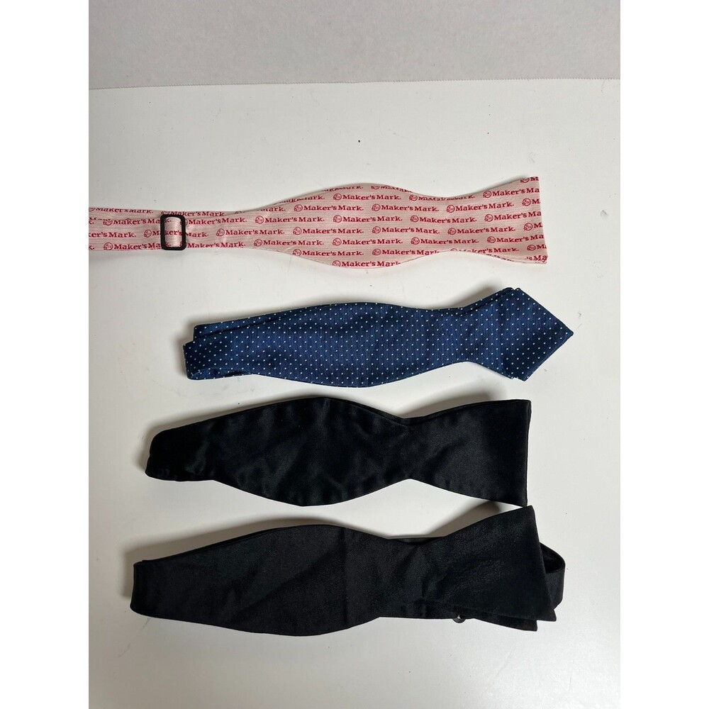Set of 4 Adjustable Bow Ties Makers Mark and J Crew